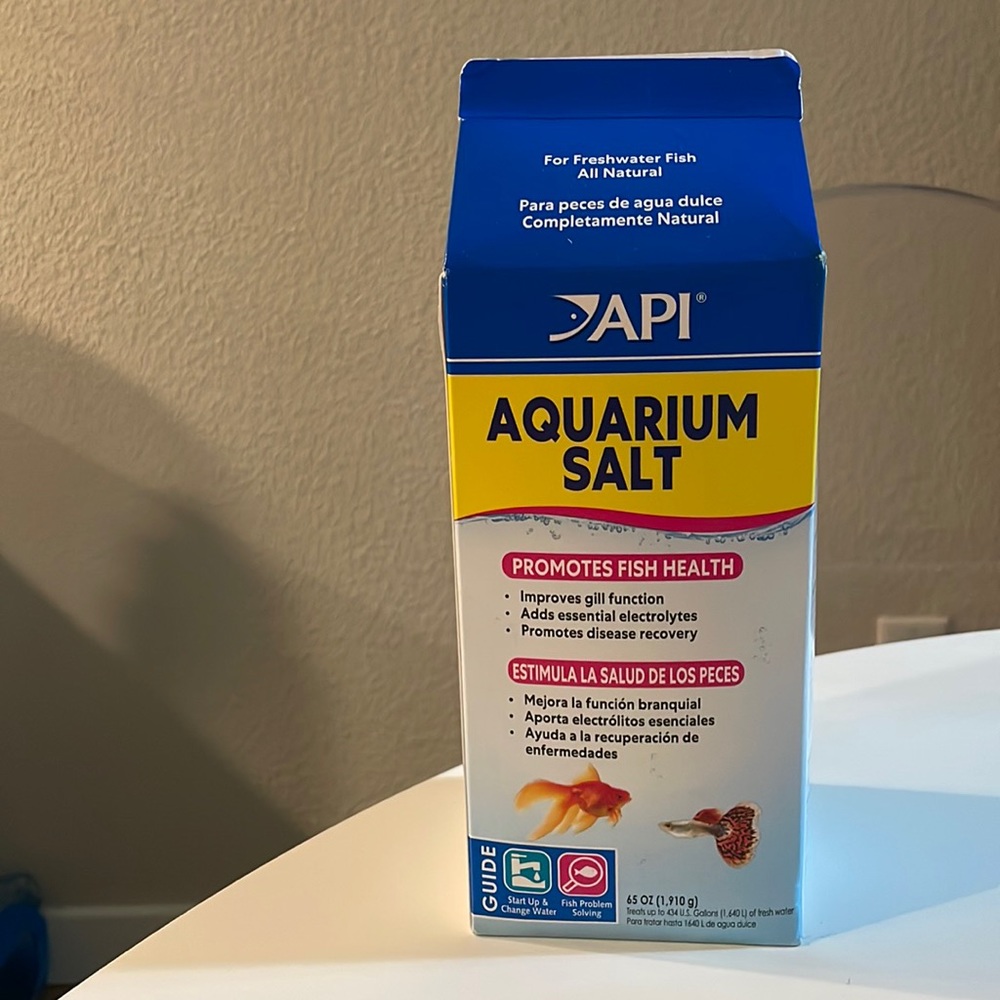 Aquarium Salt to Promote Fish Health!